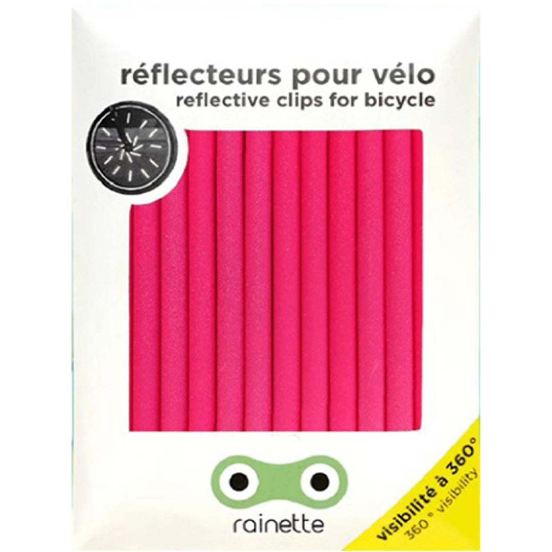 rainette réflecteurs de rayons roses