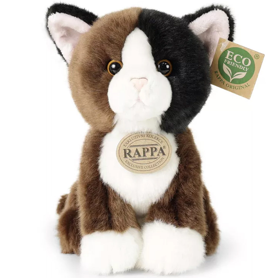 rappa knuffelkat driekleurig - 18 cm | RAP759947 | 1