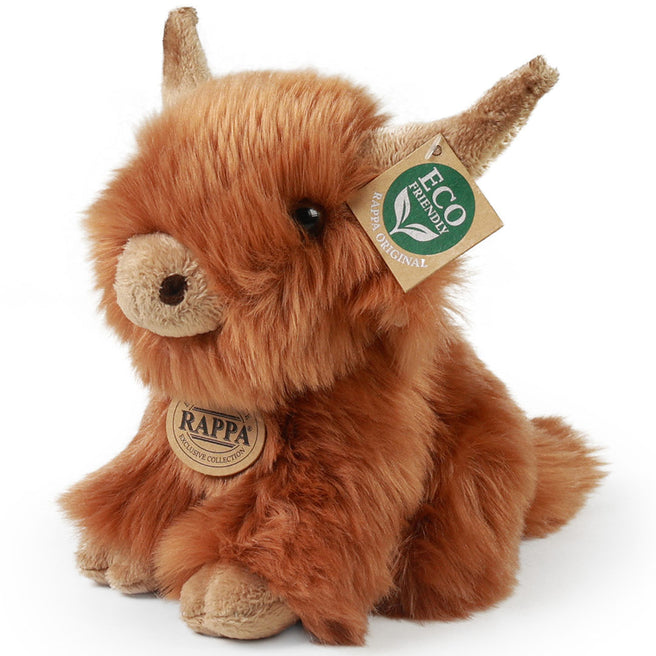 rappa knuffelkoe schotse hooglander - 20 cm | RAP240452 | 0