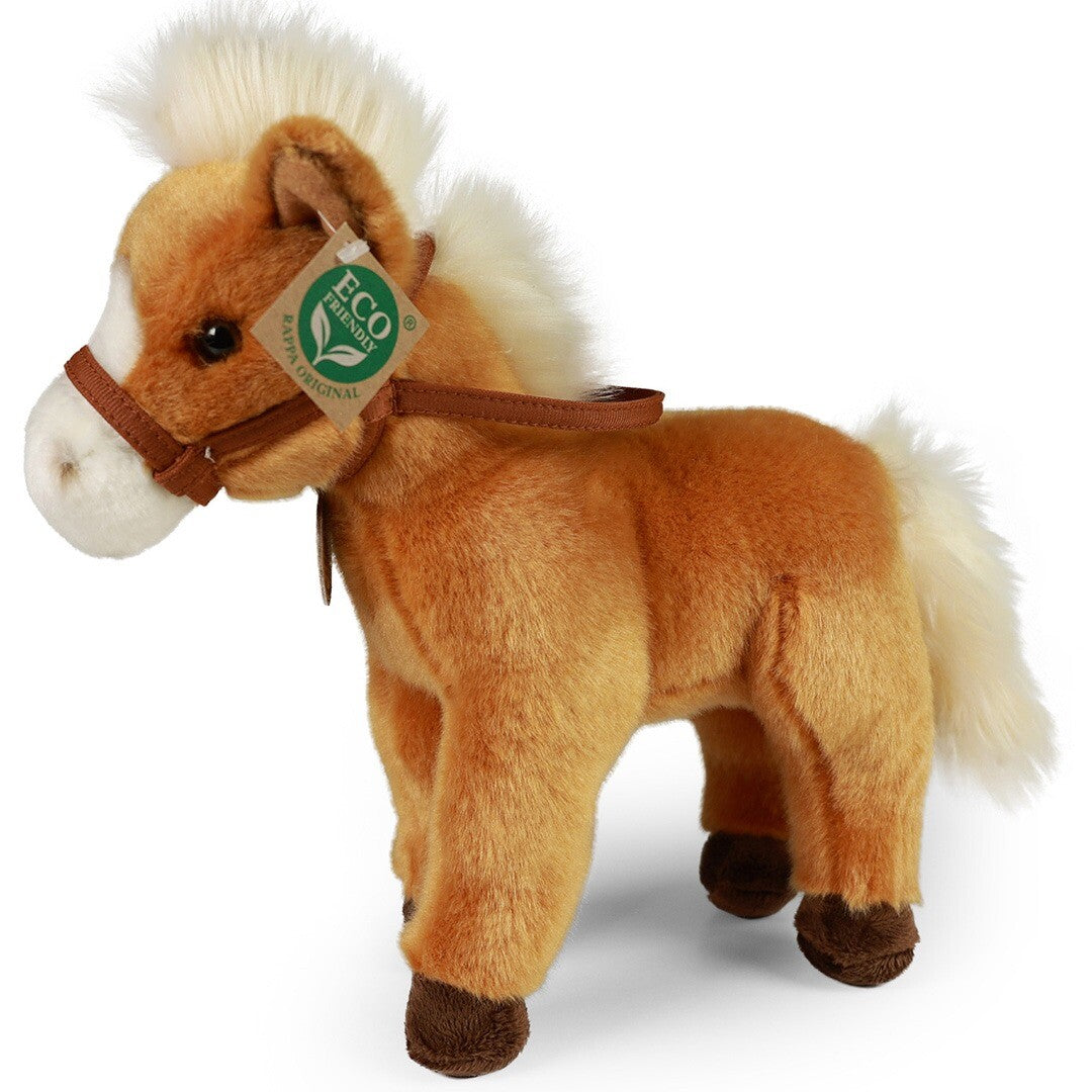 rappa knuffelpaard bruin - 30 cm | RAP221765 | 0