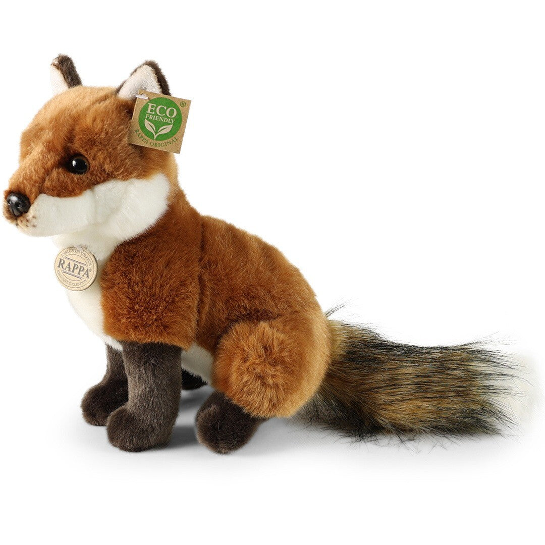 rappa knuffelvos zittend - 27 cm | RAP226173 | 2