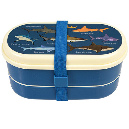 rex london bento box met bestek - sharks | 29482 | 0
