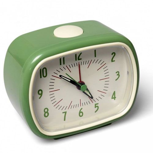 rex london groene retro wekker | 22726 | 0