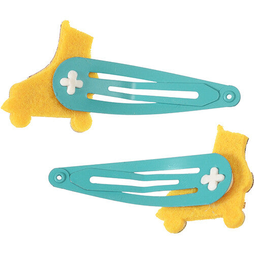 rex london haarspeldjes roller skate glitter - 2st | 29695 | 2