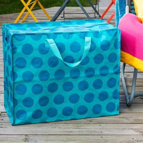 rex london jumbo opbergtas blue on turquoise spotlight | 29603 | 2