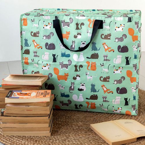 rex london jumbo opbergtas nine lives | 29004 | 1