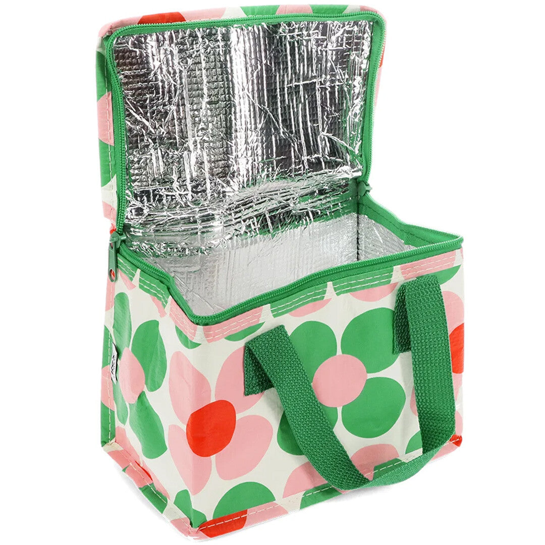 rex london lunchtas pink and green daisy | 30420 | 1
