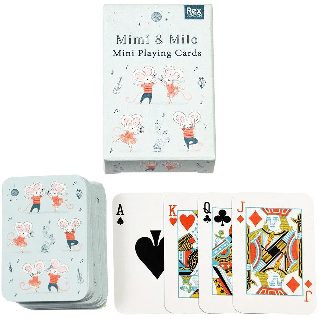rex london mini speelkaarten mimi and milo | 30132 | 0