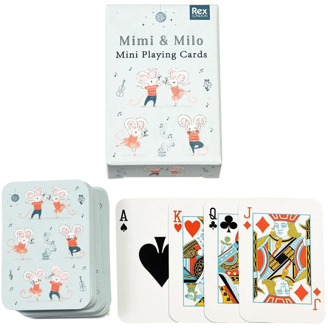 rex london mini speelkaarten mimi and milo | 30132 | 0