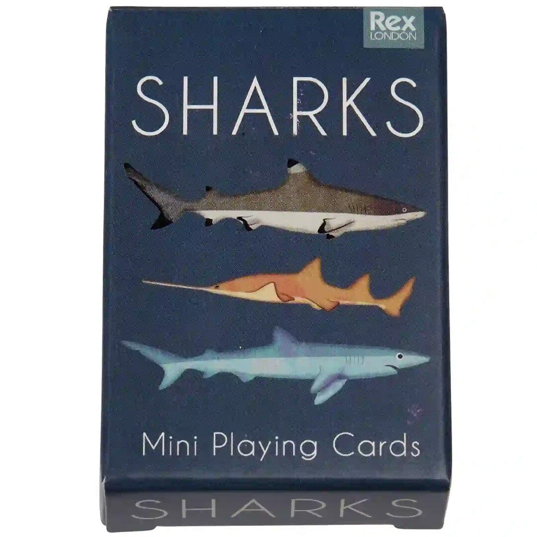 rex london mini speelkaarten sharks | 30129 | 3