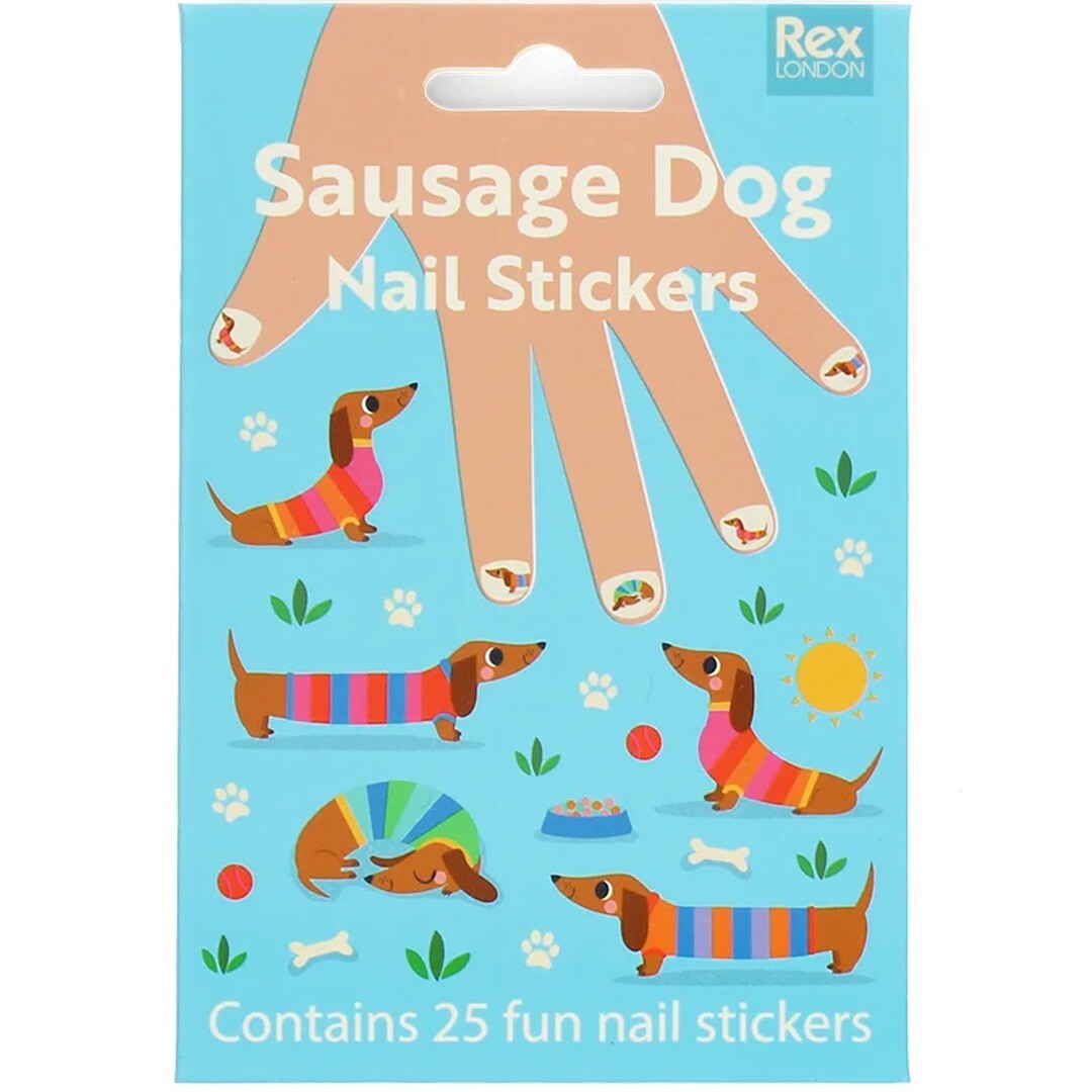 rex london nagelstickers sausage dog | 30513 | 2