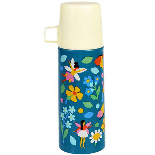 rex london rvs thermosfles met beker - fairies in the garden - 350 ml | 29573 | 1