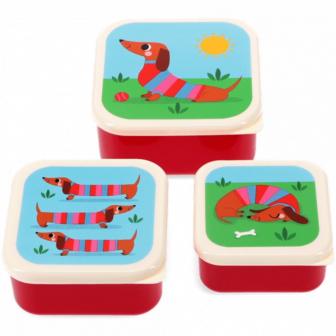 rex london snackdoosjes sausage dog - 3st | 30431 | 0