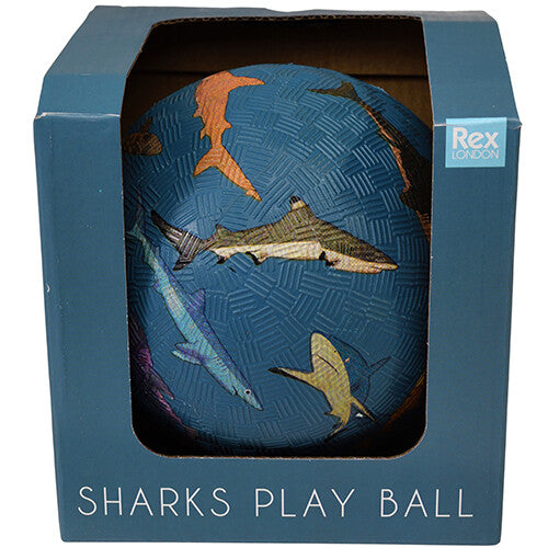 rex london speelbal sharks - 12,5 cm | 29509 | 2