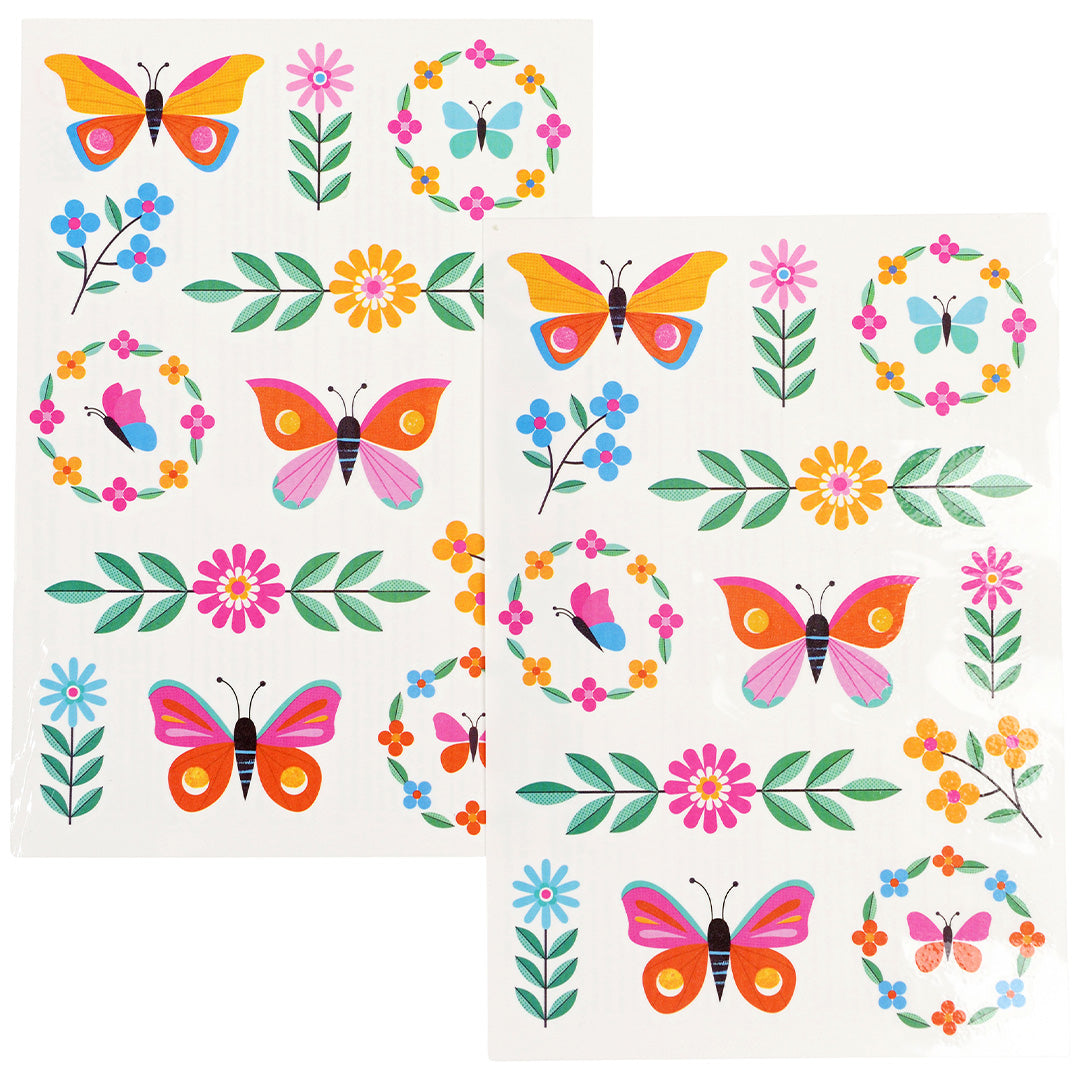 rex london tattoos floral flutter | 30246 | 2