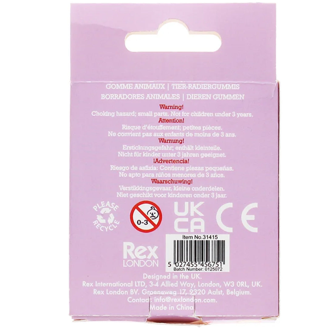 rex london gummetjes dieren  - 4st | 31415 | 3