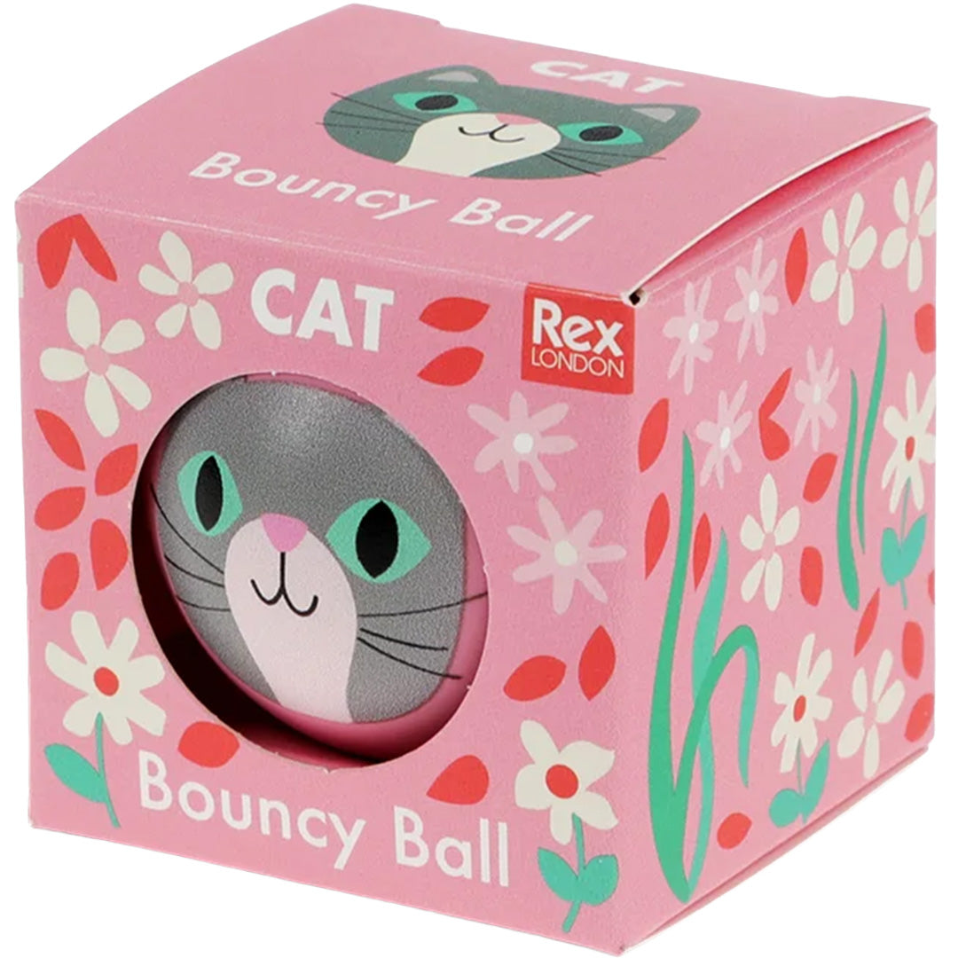 rex london stuiterbal cat - pink | REX31519 | 3