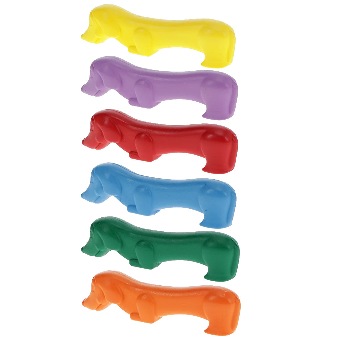 rex london waskrijt - sausage dog - 6st | REX31720 | 2