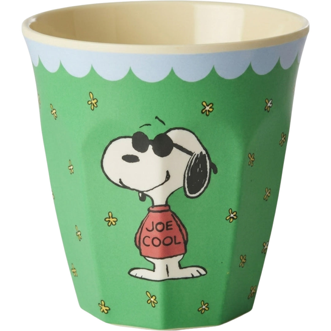 rice kinderbeker snoopy - green - 250 ml | MELCU-SNOOPG