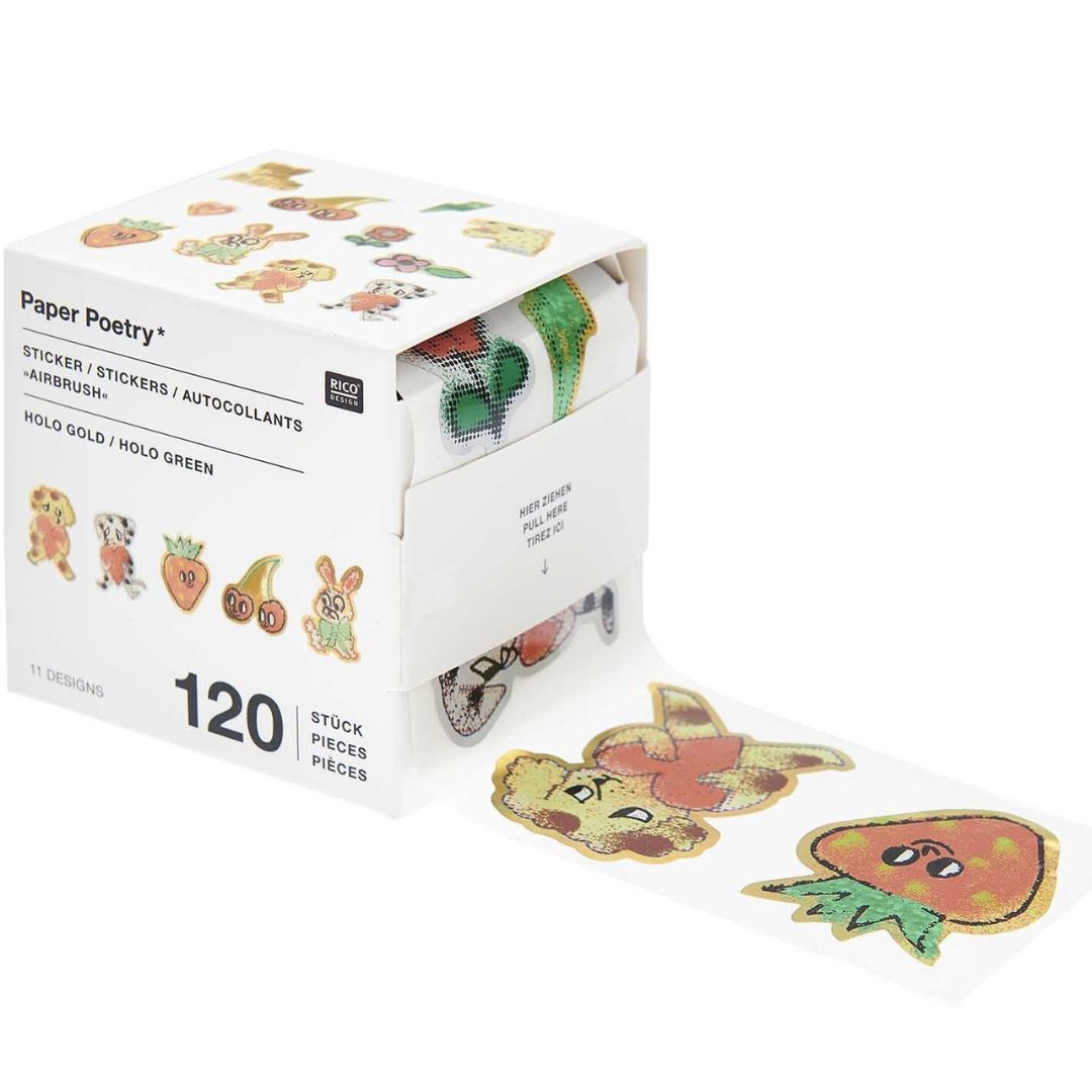 rol stickers - airbrush - 120st | 300599 | 0