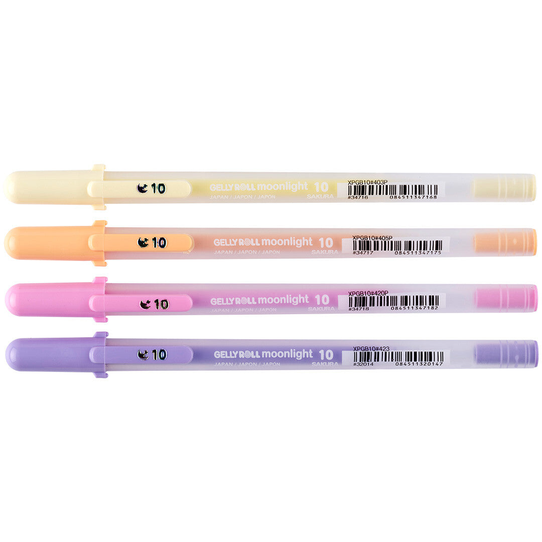 sakura gelpennen moonlight sunrise - 4st | POXPGBMOO4A | 0