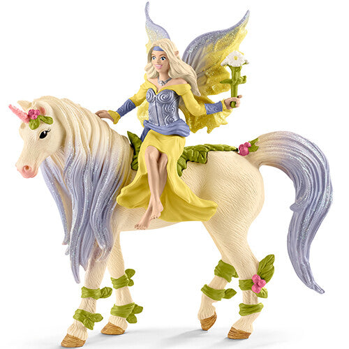 schleich bayala bloemeneenhoorn met fee sera | 70565 | 0