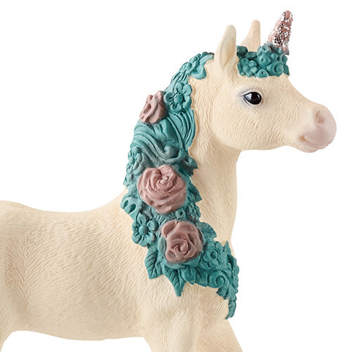 schleich bayala bloemeneenhoorn veulen - 9 cm | 70591 | 1