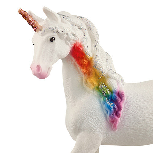 schleich bayala eenhoorn merrie regenboog - 12,5 cm | 70726 | 1