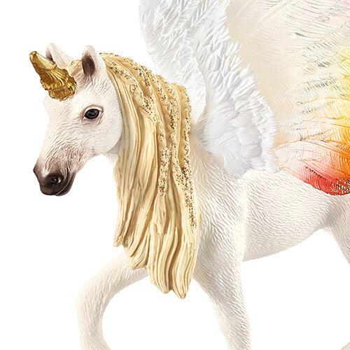 schleich bayala gevleugelde regenboogeenhoorn - 15 cm | 70576 | 1