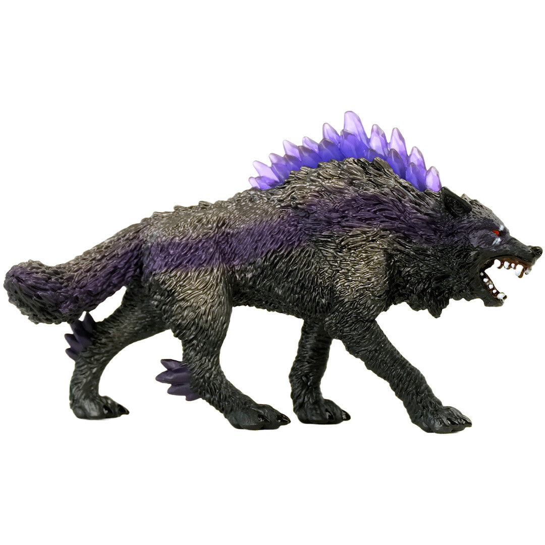 schleich eldrador creatures schaduwwolf - 9 cm | 42554 | 3