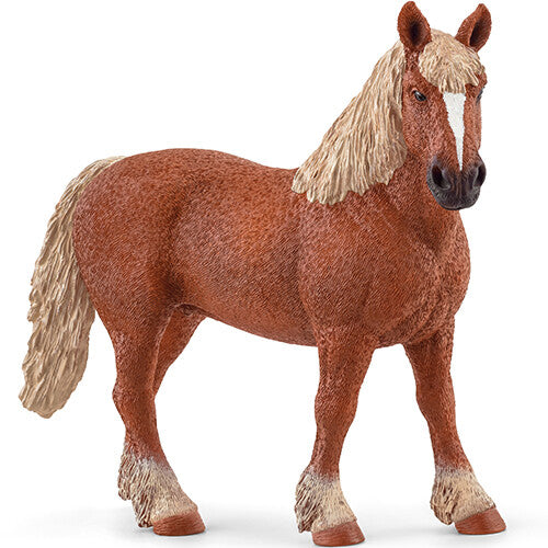 schleich farm world belgisch trekpaard merrie - 14 cm | 13941 | 0
