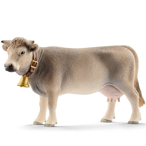 schleich farm world braunvieh koe - 13 cm | 13874 | 0