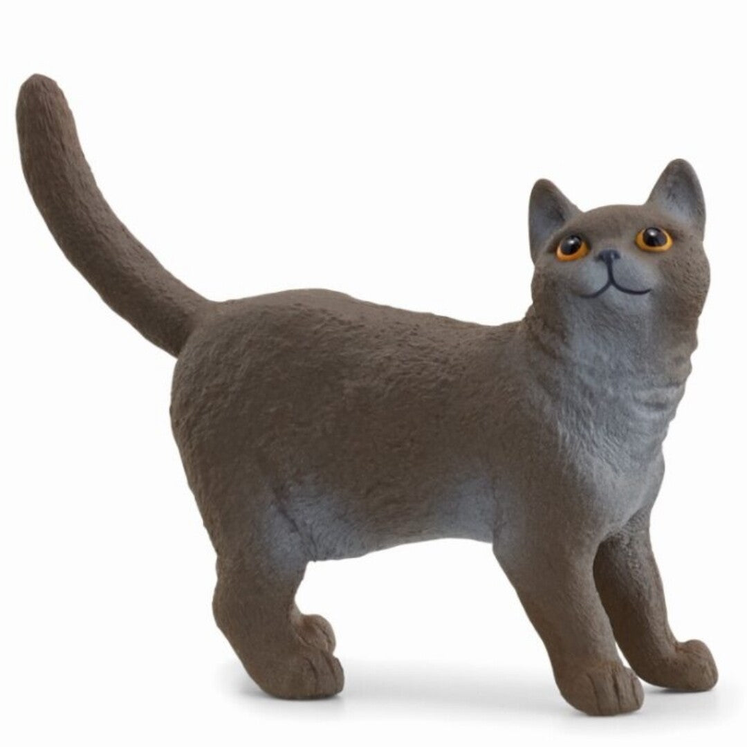 schleich farm world britse korthaar kat - 5,5 cm | 13973 | 0
