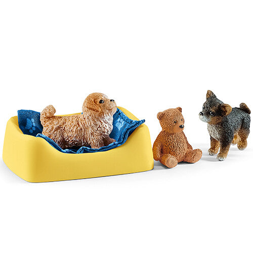 schleich farm world hondenren met puppy's | 42480 | 2