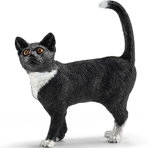 schleich farm world kat zwart wit - 5,5 cm | 13770 | 0
