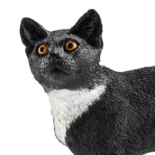 schleich farm world kat zwart wit - 5,5 cm | 13770 | 1