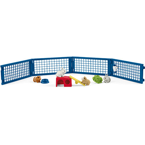 schleich farm world konijnen en cavia verblijf  | 42500 | 0