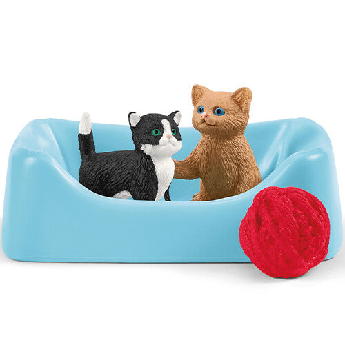 schleich farm world poezen met accessoires | 42501 | 2