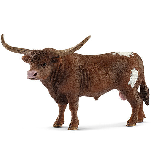 schleich farm world texas longhorn stier - 14 cm | 13866 | 0