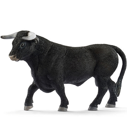 schleich farm world zwarte stier - 14 cm | 13875 | 0