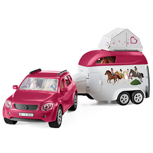 schleich horse club auto en paardentrailer | 42535 | 1