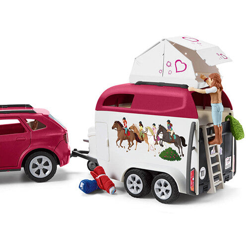 schleich horse club auto en paardentrailer | 42535 | 11