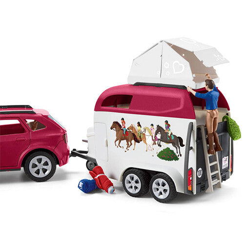 schleich horse club auto en paardentrailer | 42535 | 12