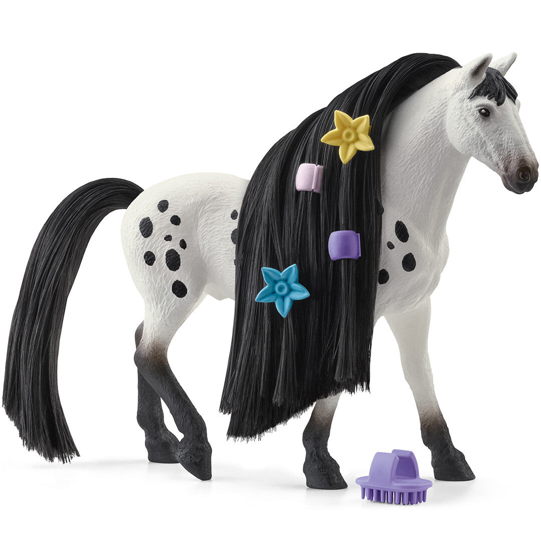 schleich horse club beauty horse - knabstrupper hengst | 42622 | 0