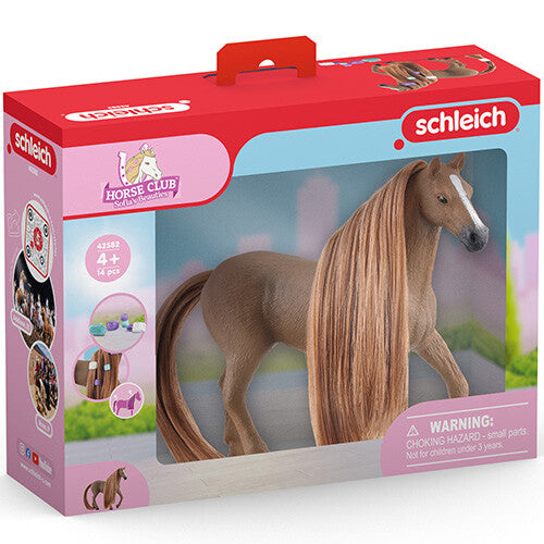 schleich horse club beauty horse - thoroughbread mare | 42582 | 3