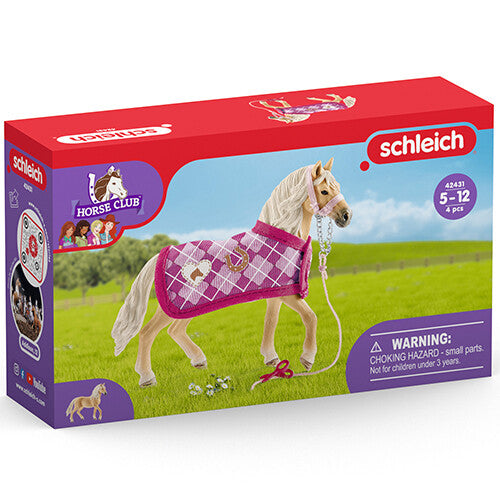 schleich horse club hengst mode - 19 cm  | 42431 | 2