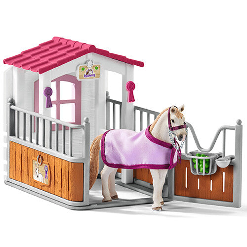 schleich horse club paardenbox met paard  | 42368 | 0