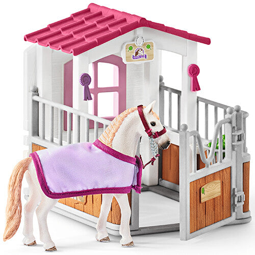 schleich horse club paardenbox met paard  | 42368 | 3
