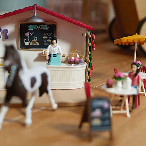 schleich horse club ruitercafé - 66-delig | 42592 | 2