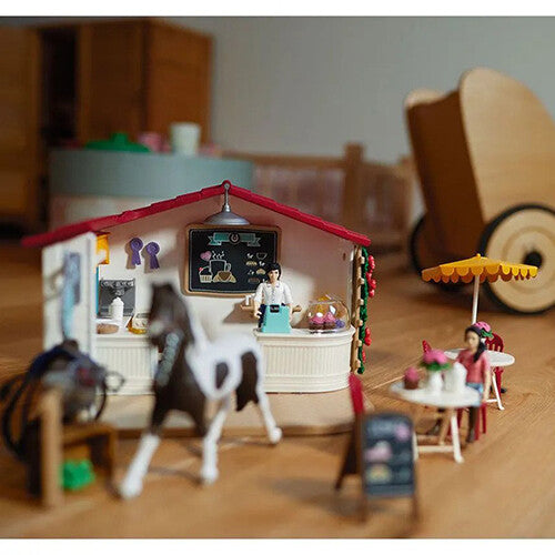 schleich horse club ruitercafé - 66-delig | 42592 | 3